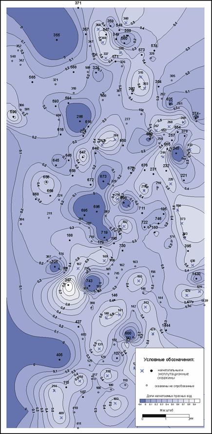 Карта нефтенасыщенных толщин это