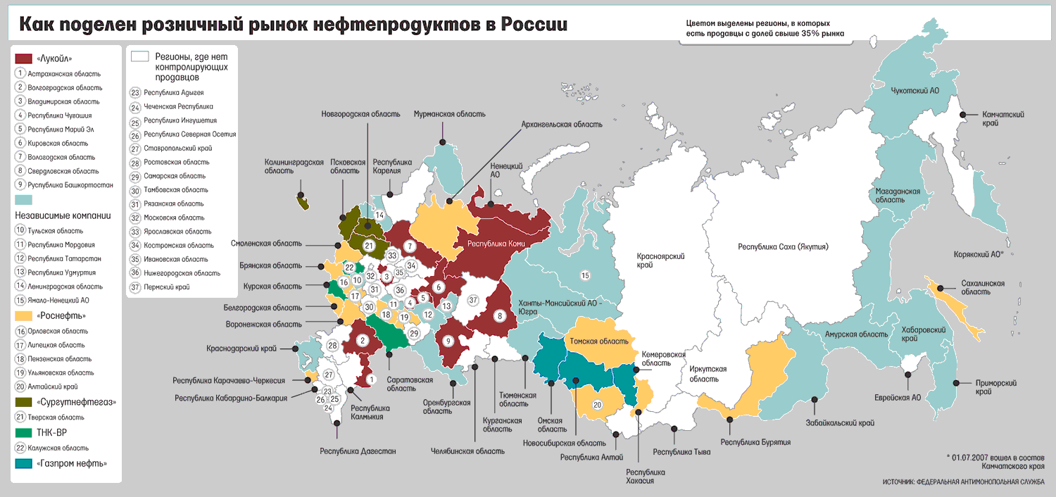 Какие области россии богатые