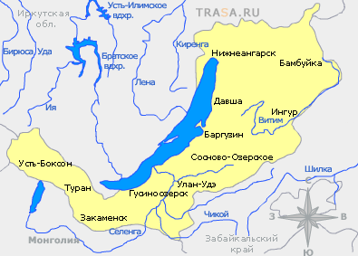 Карта река белая иркутская область