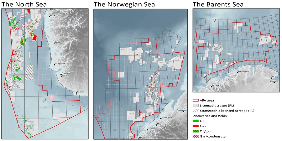 APA-2024. Норвегия выдала 20 компаниям 53 лицензии на добычу на континентальном шельфе 