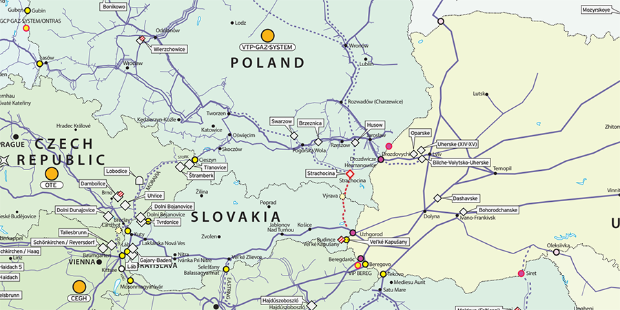 Польша и Словакия ввели в промышленную эксплуатацию  газопровод, объединивший газотранспортные системы этих стран