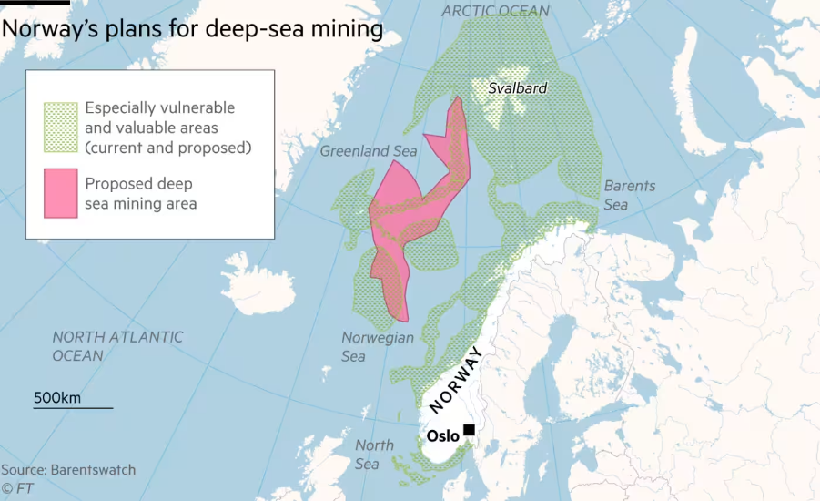 Это дно. Парламент Норвегии предварительно одобрил глубоководную добычу полезных ископаемых