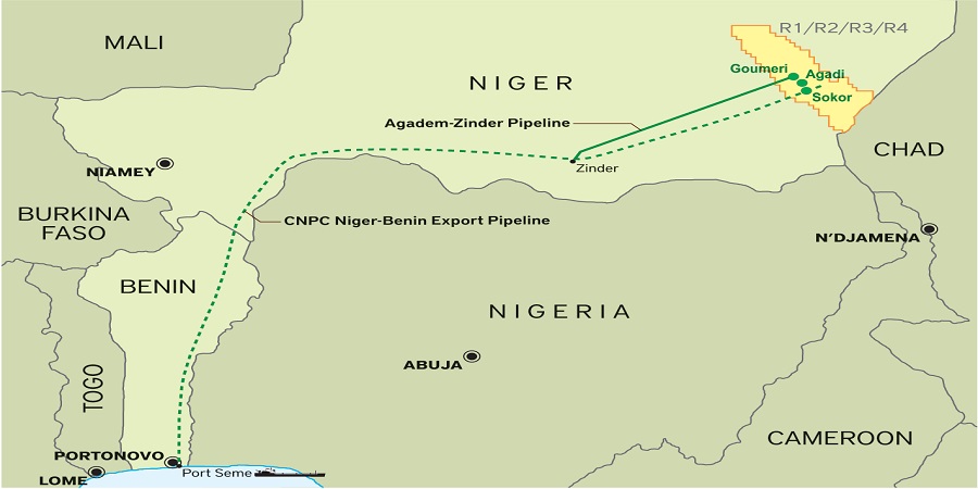 Нигер возобновляет экспорт нефти через Бенин