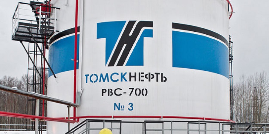 Карта месторождений томскнефть