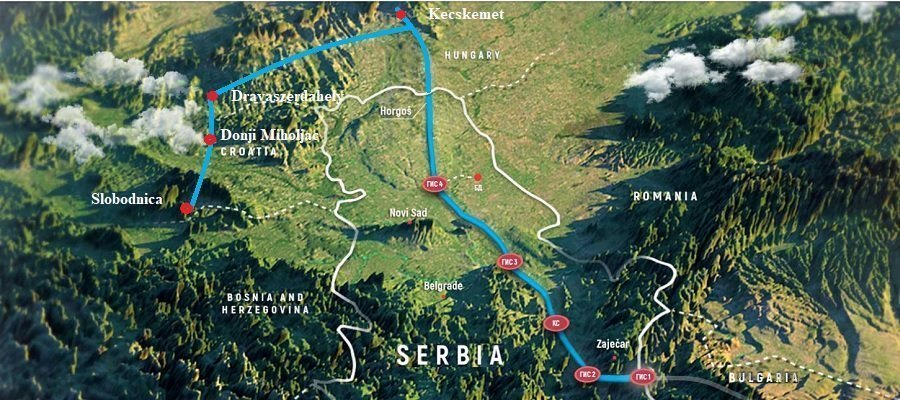 Венгрия и Хорватия с 1 октября 2021 г. начали получать российский газ из МГП Турецкий поток