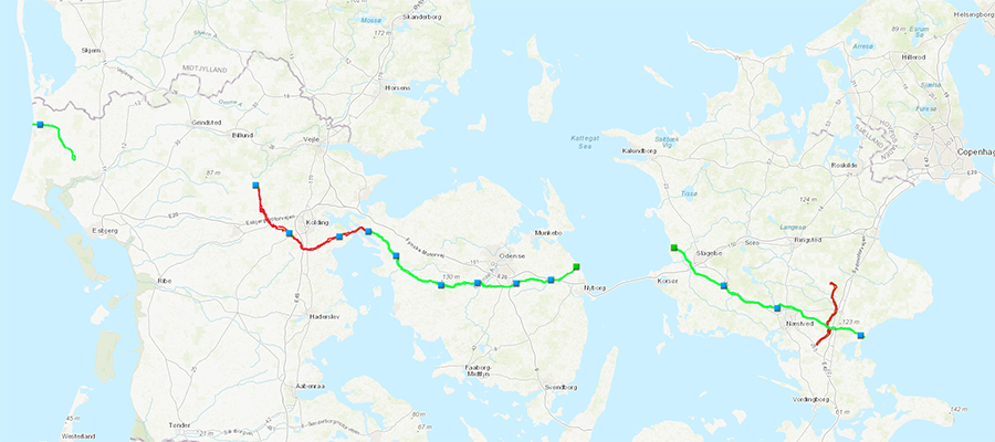 Хроники Baltic Pipe. Сухопутный участок МГП  в Дании можно строить, но не везде