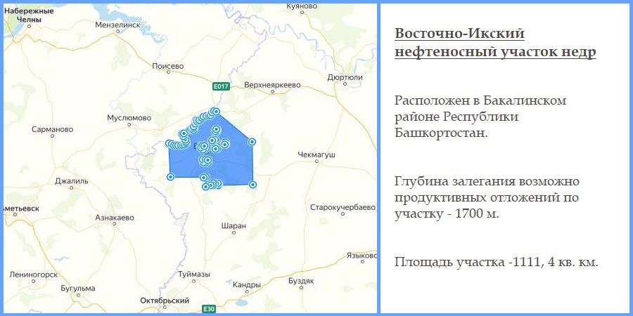 Восточно-Икский нефтеносный участок недр