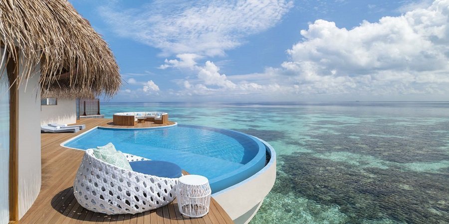 Зажигательные новогодние праздники в W Maldives!