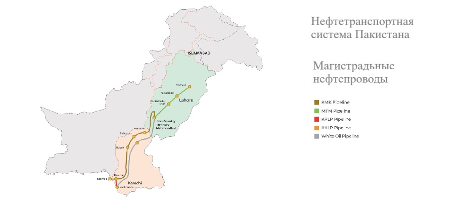 Переговоры Пакистана с азербайджанской SOCAR по проекту White Oil Pipeline продолжаются на финальной стадии