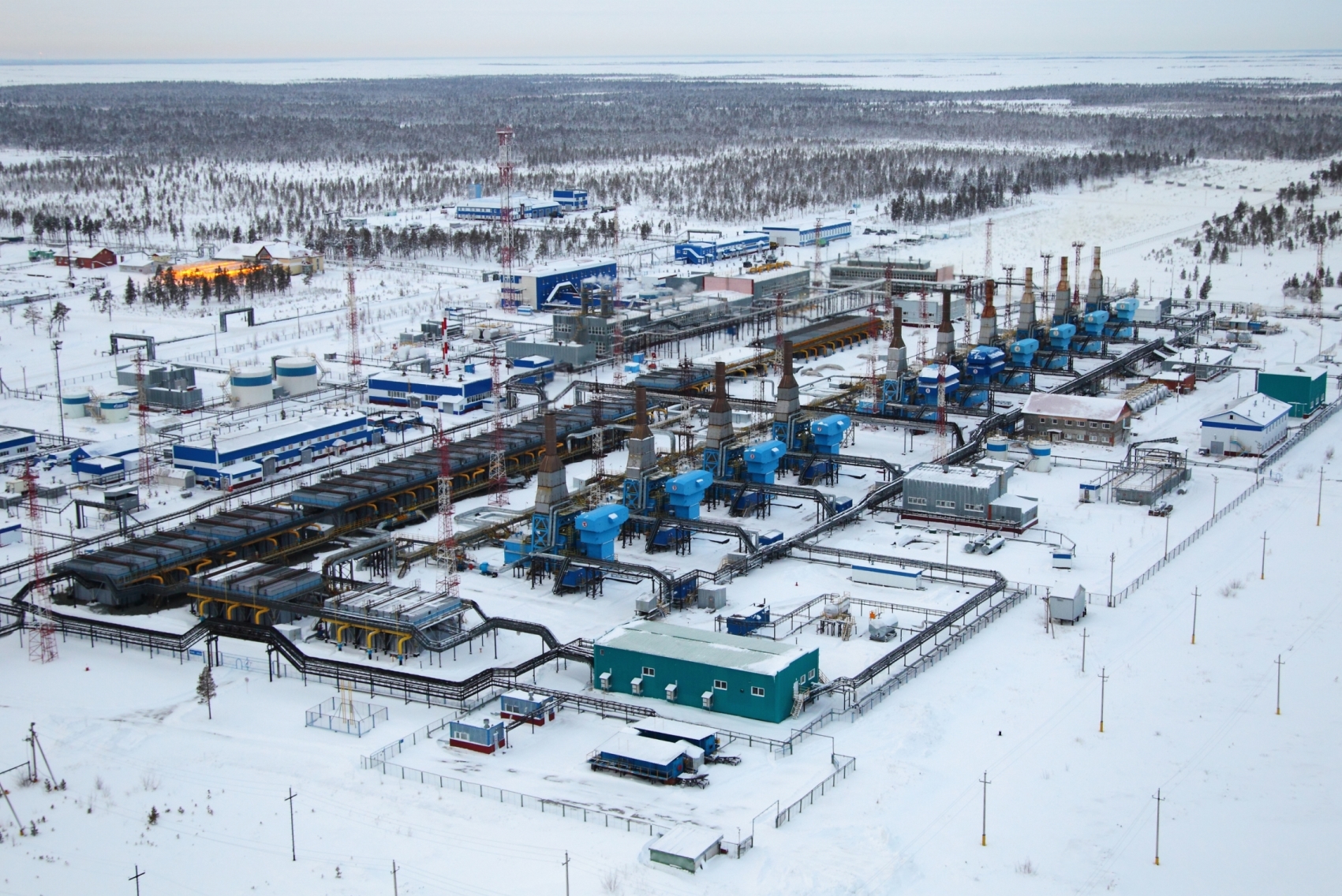 Губкинский газовый промысел начал прием и подготовку газа с Тарасовского  месторождения в ЯНАО