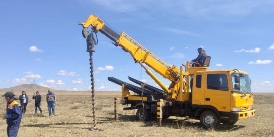 Специалисты заложили первый пункт опорно-геодезической сети МГП Союз Восток