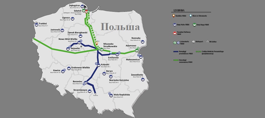 Польша приостановила широко анонсированное строительство 2-й нитки Поморского нефтепровода