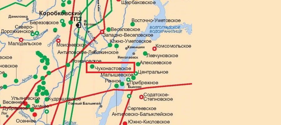 Чухонастовское нефтяное месторождение Чухонастовское нефтяное месторождение
