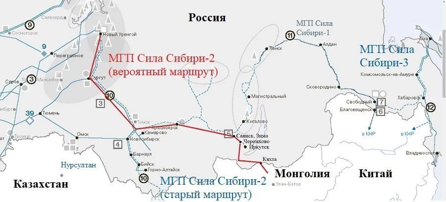 Д. Песков назвал информацию о нежелании КНР увеличивать поставки российского газа «малоквалифицированным вбросом»