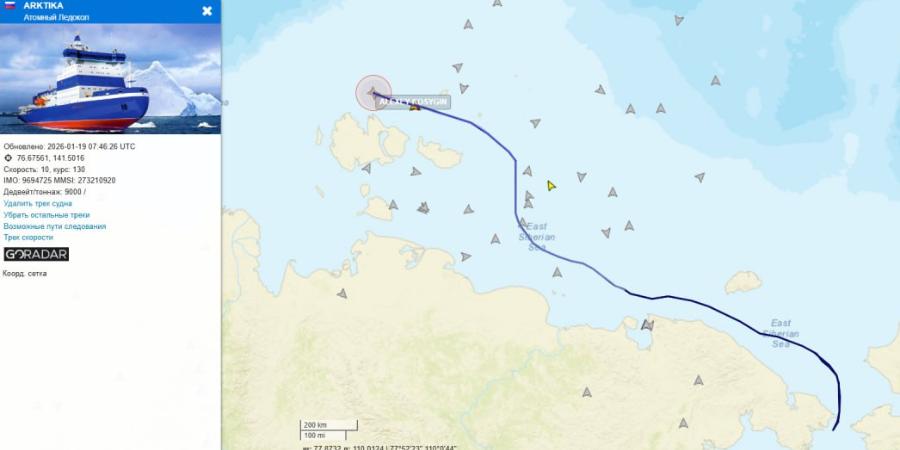 Полпути позади. Танкер-газовоз Алексей Косыгин продолжает переход по СМП к Арктик СПГ-2