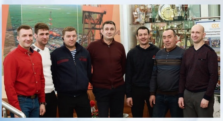 Команда эксплуатационного бурения Томского филиала ССК стала лучшей в конкурсе ООО «Газпромнефть-Восток» по итогам 2018 года