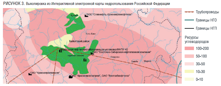 Анализ водоносных горизонтов Юрубчено-Тохомской зоны нефтегазонакопления для подземного хранения попутного нефтяного газа