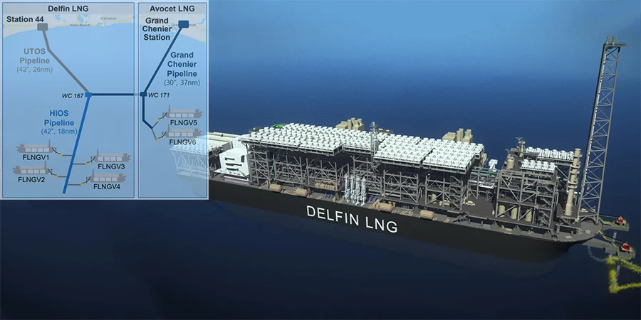 Chesapeake будет закупать СПГ у Delfin LNG для поставок Gunvor 