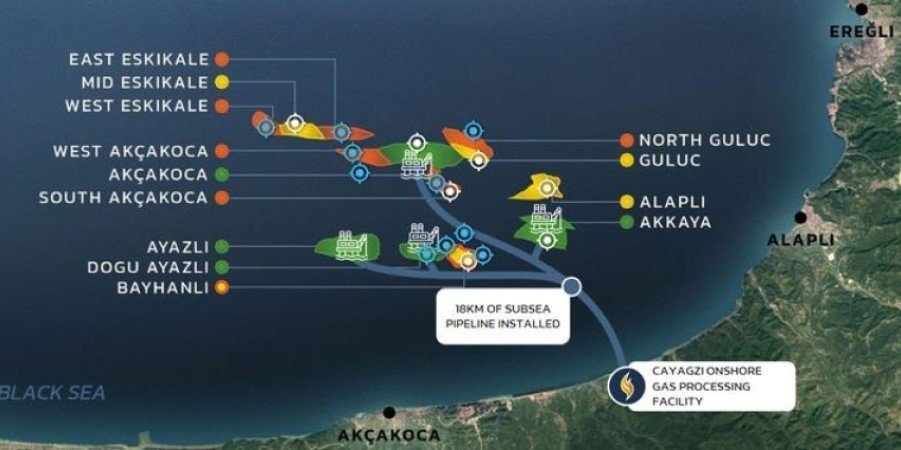 Trillion Energy вводит в эксплуатацию скважину Akcakoca-3 на шельфе Турции