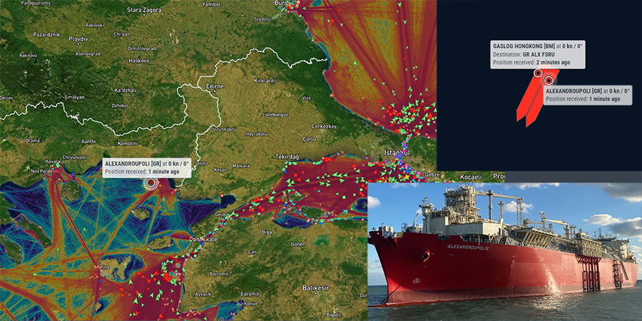 Греческий СПГ-терминал Alexandroupolis LNG принял пусконаладочную партию СПГ