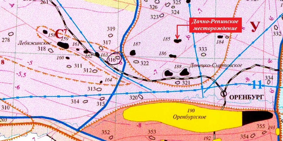 Дачно-Репинское месторождение Дачно-Репинское месторождение