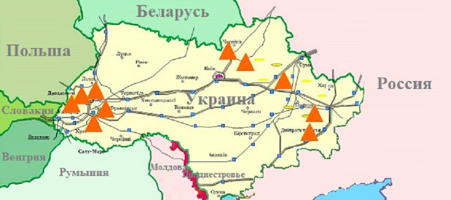 На Украине разрушена компрессорная станция, обслуживающая крупнейшее ПХГ в стране