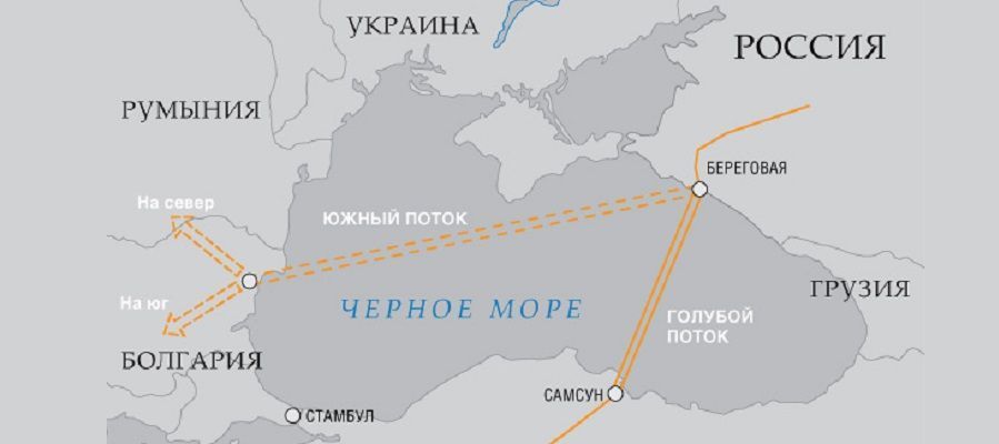 Газопровод Южный поток может оказаться быстрее Северного