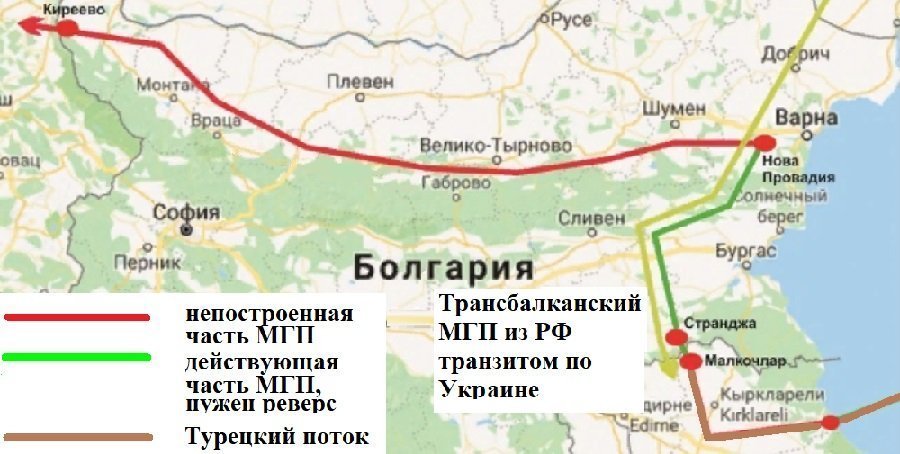 Болгария временно прекратила поставку газа в направлении Сербии. На газопроводе произошла авария