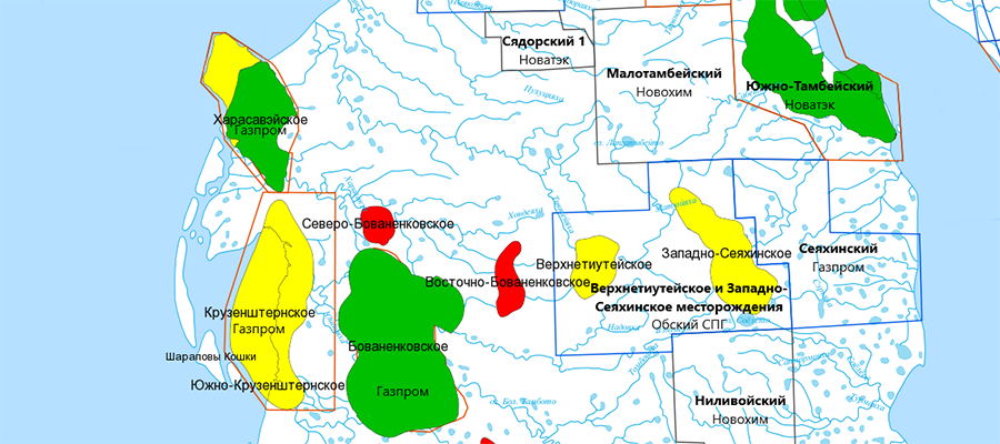 Восточно-Бованенковский участок недр