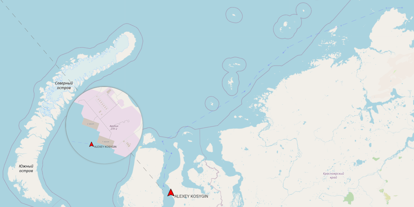 Косыгин – на Гыдане, Буран – в Китае. Зимняя логистическая схема Арктик СПГ-2 оптимизируется