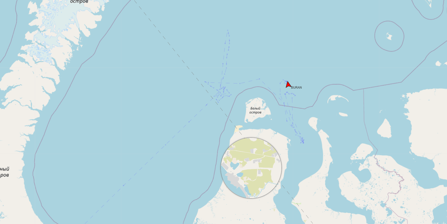 Ждем Arc7? Танкер-газовоз Arc4 Буран не смог добраться до Арктик СПГ-2