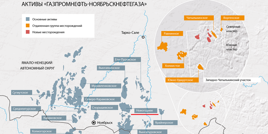 Новогоднее газонефтяное месторождение