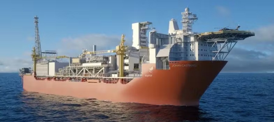 FPSO Johan Castberg успешно закрепили на якорях на месторождении в Баренцевом море