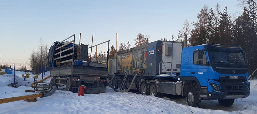 Газпром увеличивает парк мобильных компрессорных станций для сохранения газа при ремонтах газопроводов