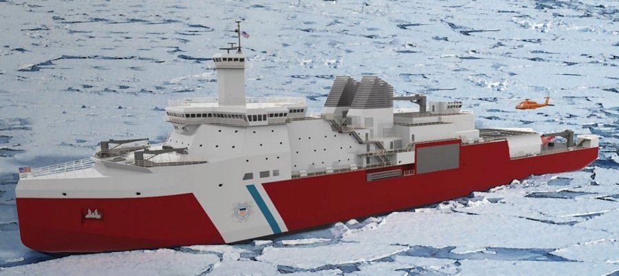 Halter Marine получила контракт на строительство второго ледокола Polar Security Cutter для береговой охраны США