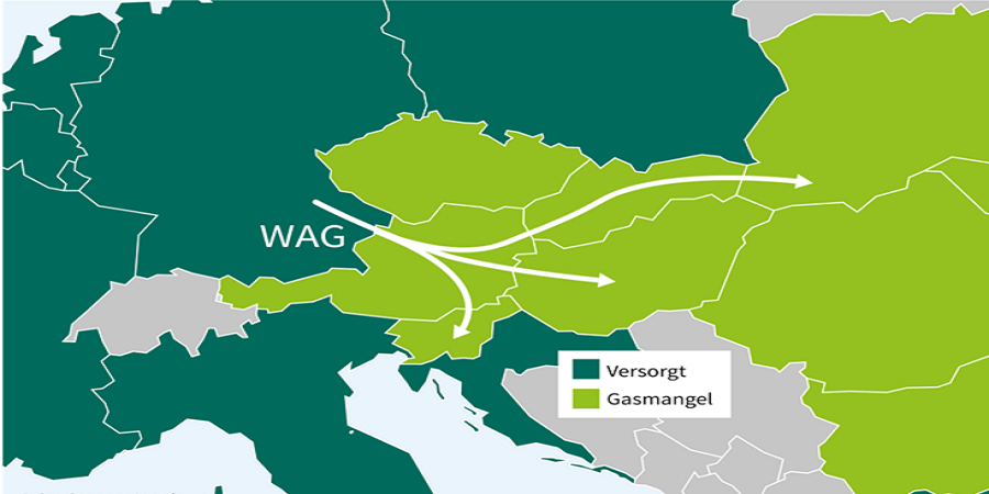 Австрия расширит мощности МГП WAG для сокращения зависимости от природного газа из РФ