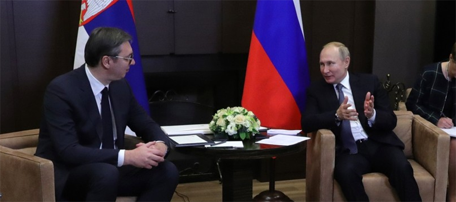 Газ будет. В. Путин заверил президента Сербии в стабильности поставок газа независимо от исхода переговоров с Украиной