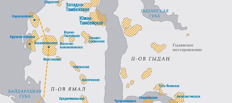 Гыданское газовое месторождение Гыданское газовое месторождение