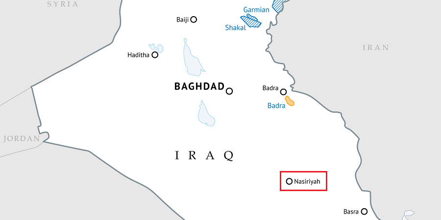 Правительство Ирака пригласило Газпром нефть участвовать в разработке нефтяного месторождения Насирия
