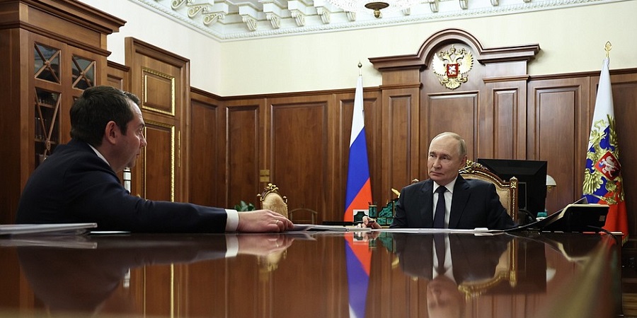 Газификация - не освоение нового космоса. В. Путин провел встречу с губернатором Мурманской области А. Чибисом