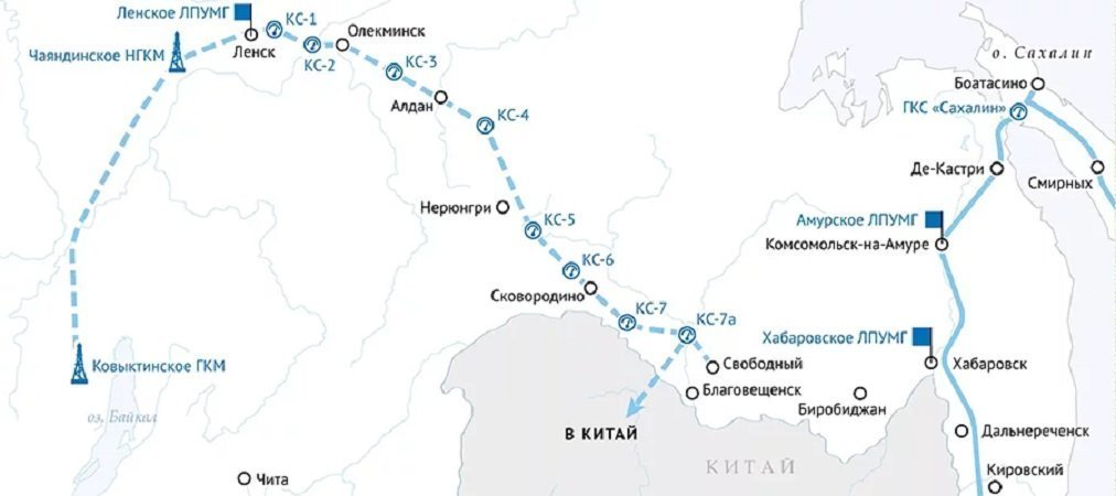 Газпром установил очередной исторический рекордик суточных поставок газа в КНР