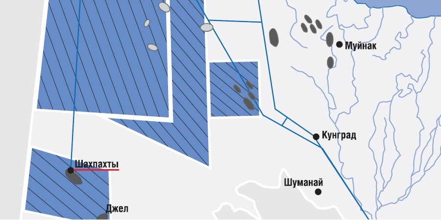 Шахпахты газоконденсатное месторождение (ГКМ)