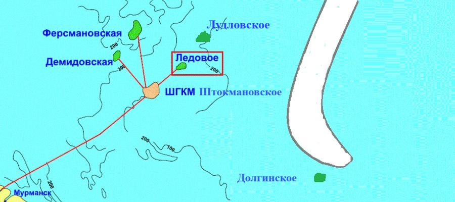 Ледовое газоконденсатное месторождение (ГКМ)
