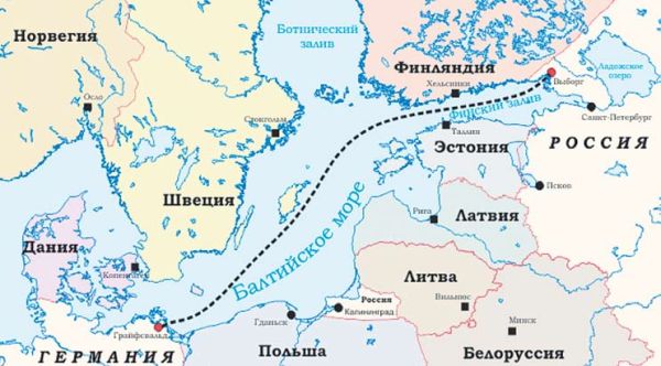 Газопровод Северный поток-2 запустят в 2019 г