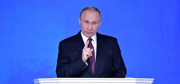 В. Путин в послании Федеральному собранию немножко побряцал оружием