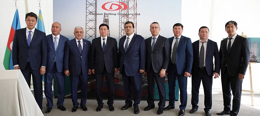 KazMunayGas Delivers Jackup Drilling Rig Satti To Baku