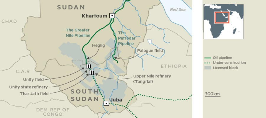 Южный Судан готов снова начать транспортировку нефти через Судан