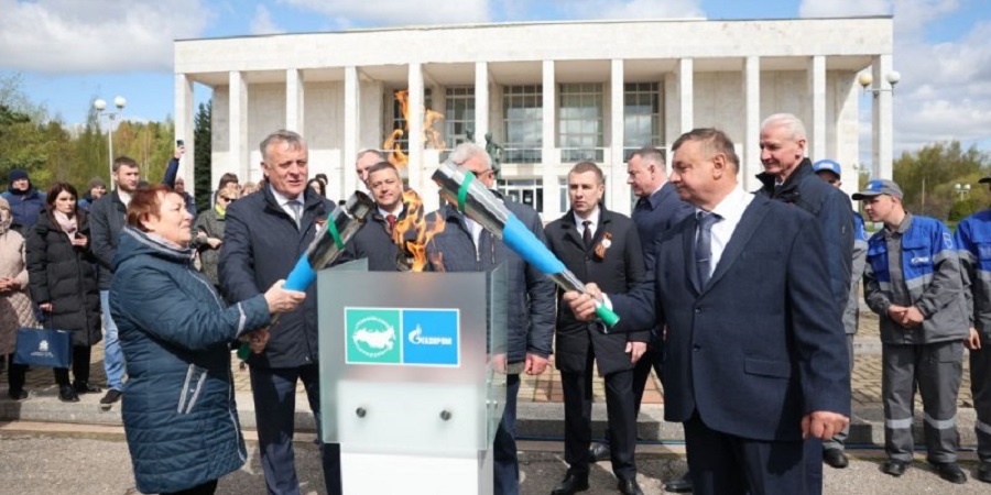 В Псковской области введены в эксплуатацию газопровод-отвод и ГРС Пушкинские Горы 