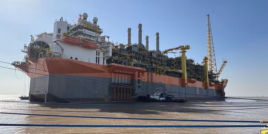 FPSO Alexandre de Gusmão покинула китайскую верфь и направляется к месту работы на месторождении Mero в Бразилии 