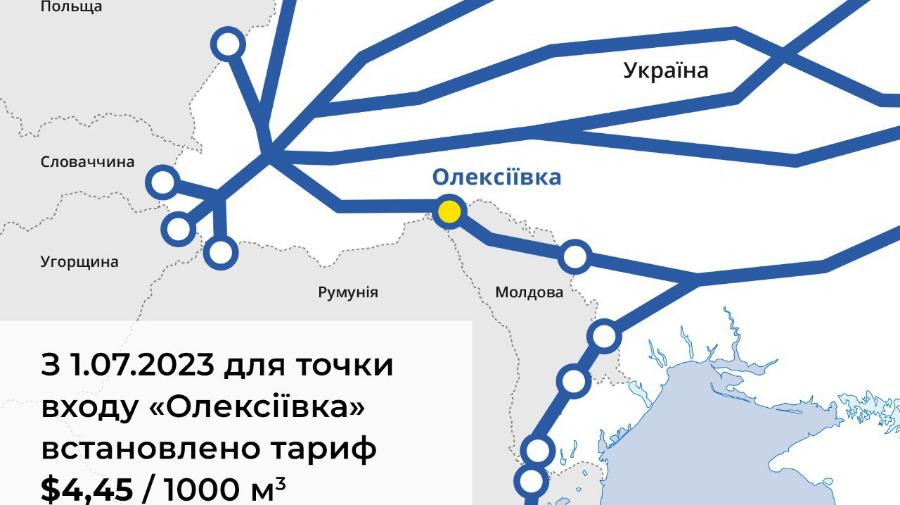 ОГТСУ сообщил об открытии нового маршрута для поставок газа на Украину из Молдовы